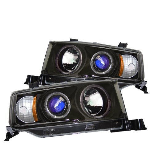 Spyder Auto Scion XB Black Halogen Projector Headlight On Sale