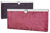 EyeCatchBags - Womens Matinee Designer Style Faux Leather Purse Wallet