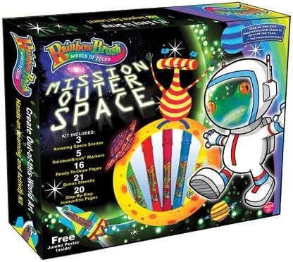 Rainbow Brush Mission Outer Space