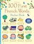 100 First French Words Sticker Book
