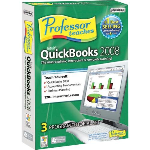 Childrens Toyshop  Software : Individual Professor Teaches QuickBooks 2008 - Windows