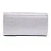 Damara Women's Shiny Pleated Evening Bag