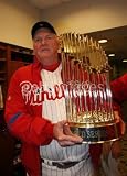 Charlie Manuel Philadelphia Phillies 2008 World Series Champions Autographed 16x20 Photograph