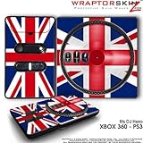 DJ Hero Skin Union Jack 02 fit XBOX 360 and PS3 (DJ HERO NOT INCLUDED)