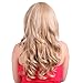 HDE Womens Long Wavy Wig Curly Glamour Hair Style for Halloween Cosplay Costumes (Dirty Blonde)