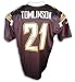 Autographed Ladainian Tomlinson San Diego Chargers Navy Blue Reebok Authentic Jersey