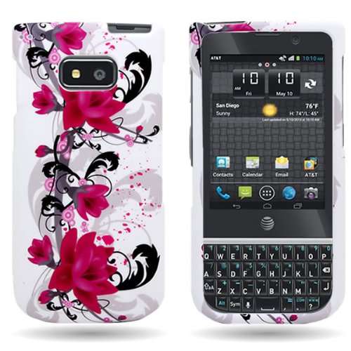 NEC Terrain Case, CoverON® [Snap Fit Series] Hard Design Slim Protective Phone Cover Case for NEC Terrain - Purple Lily