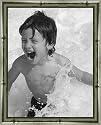 10x13 / 10 x 13 Picture Frame Silver Bamboo .. .75'' wide