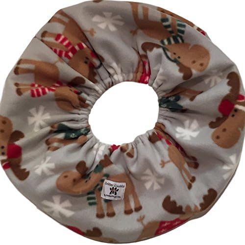 Critter Cuddler Small Animal Carrier and Bonding Pouch Anti-Anxiety Interactive Play Exercise Ring Therapeutic for Pet & Handler Small Dog Cat Travel Sling Made in USA (Holiday Tie Dye Hearts)