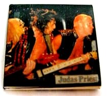 Judas Priest~ Judas Priest Button~ Rare Vintage Button!!~ Approx 1.5" x 1.5"