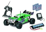 Carson 500404025 - X-18 Truggy brushed 100% RTR (Ready to Run) 27 MHz Fernsteuerung FM 500404025