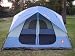Suisse Sport Fit 4 Person 10x8 Feet 2 Room Doom Camping Tent with Window