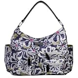 Lotus Tote Diaper Bag by Amy Michelle - Charcoal Flora