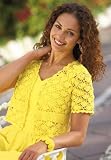 JL Studio? Crochet Short-Sleeve Cardigan