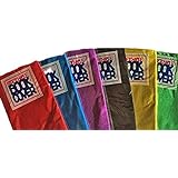 Stretchable Standard Fabric Book Cover - Solid Print (Pack of 6)