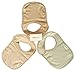 BC Bandana Bibs Set of 3 - Extra Absorbent Drool Bibs with Snaps for Boys & Girls Perfect Baby Shower Gift Set