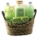 Health & Personal Care : Winter in Venice - Cucumber Basket - Pamper Gift Set