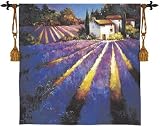 Evening Light Provence by Nancy O'Toole - Wall Tapestry