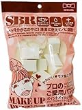 スチレンブタジェンラバー メイクアップパフ NSB-4509 アソート 30個入