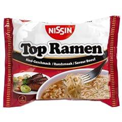 Nissin Top Ramen Rind, 10er Pack (10 x 85 g Beutel)