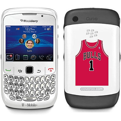 Coveroo Chicago Bulls Derrick Rose Blackberry Curve8520 Case