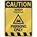  CAUTION SINDH PARKING ONLY  PARKING SIGN PAKISTAN