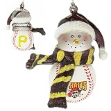 Pittsburgh Pirates Acrylic Snowman Ornament