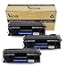 V4INK® 3 Pack Compatible Replacement for HP 05A CE505A Toner Cartridge - Black for use in HP LaserJet P2035, P2035n, P2055dn series printers