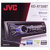 JVC In-Dash CD Receiver Built-In Bluetooth and Dual USB Ports