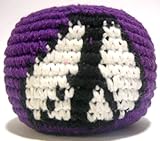 Hacky Sack ~ Peace Sign Hacky Sack ~ Purple