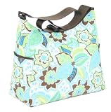 OiOi Blue Floral Backpack Diaper Bag - New!