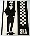Vintage Men's Wallets - Ska~ Ska Postcard~ Dancing Man~ Rare Authentic Vintage Postcard!!~ Approx 4" x 6"