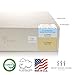 Brentwood Home Bamboo Gel 11 Memory Foam Mattress, Made in USA, Twin XL