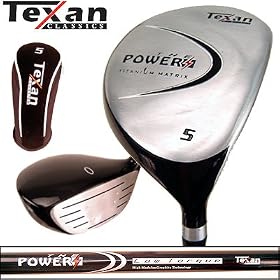 Texan Classics NEW POWER Titanium Wood w/Headcover