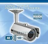 Most Advanced Supreme Daynight Infrared CCTV Zoom Camera w/ Ultimate 580TVL Resolution, Smart External Adjustable 4~9mm Varifocal Zoom Lens, On-Screen-Display feature for EZ User Friendly Camera Setup, 48 Strong IR-LED to see in the total darkness up to 100ft, Auto Filter Changing feature to produce Crystal Clear Videos --- Plug-n-Play Video Surveillance Equipment & DIY Day Night Home Safety Gear --- Best for Crystal Clear Face Verification