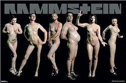 Rammstein - Music Poster (Bodies) (Size: 36" x 24")
