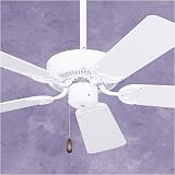 Emerson Fans CF742PFWW 42 Summer Night Energy Star DAMP Outdoor Appliance White Ceiling Fan