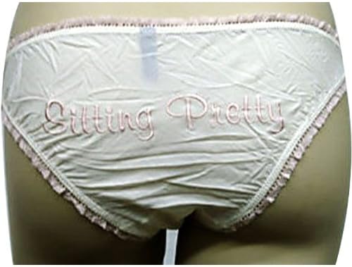 Tra.la.la Novelty Panty Sitting Pretty Tea Pink Yellow