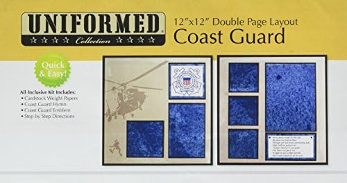 UNIFORMED U.S. Coast Guard 2 Page Layout Kit