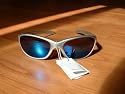 4P EYECASE SUNGLASSES CE 400UV SPEC BLUE/FLAME S107