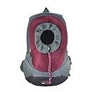 Wacky Paws Pet Backpack, Small, Burgundy