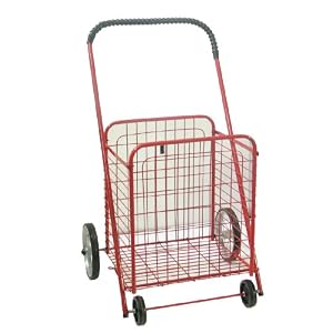 Trimmer Medium Shopping Cart, Red by Trimmer