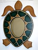Hand Painted Loggerhead Sea Turtle Wall Mirror