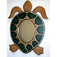 Hand Painted Loggerhead Sea Turtle Wall Mirror
