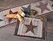 Stars of America Primitive Americana Patriotic Quilted Placemats (set of 4)