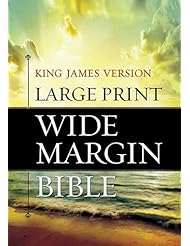 Book: Large Print Wide Margin Bible-KJV - Hendrickson Publishers
