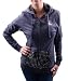 ED HARDY Chrisitian Audigier Butterfly Studded Tunic Womens...