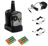 Topcom Twintalker 1302 PMR Funkgeräte Duo Combipack mit beleuchtetem LC-Display (Reichweite von bis zu 5 km)