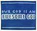 Awesome God - 60" x 50" - Heavenly Comfort - Throw Blanket
