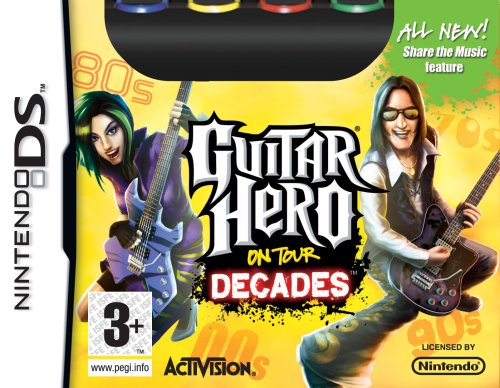 Childrens Toyshop  Video Games : Guitar Hero On Tour: Decades - Bundle (Nintendo DS)